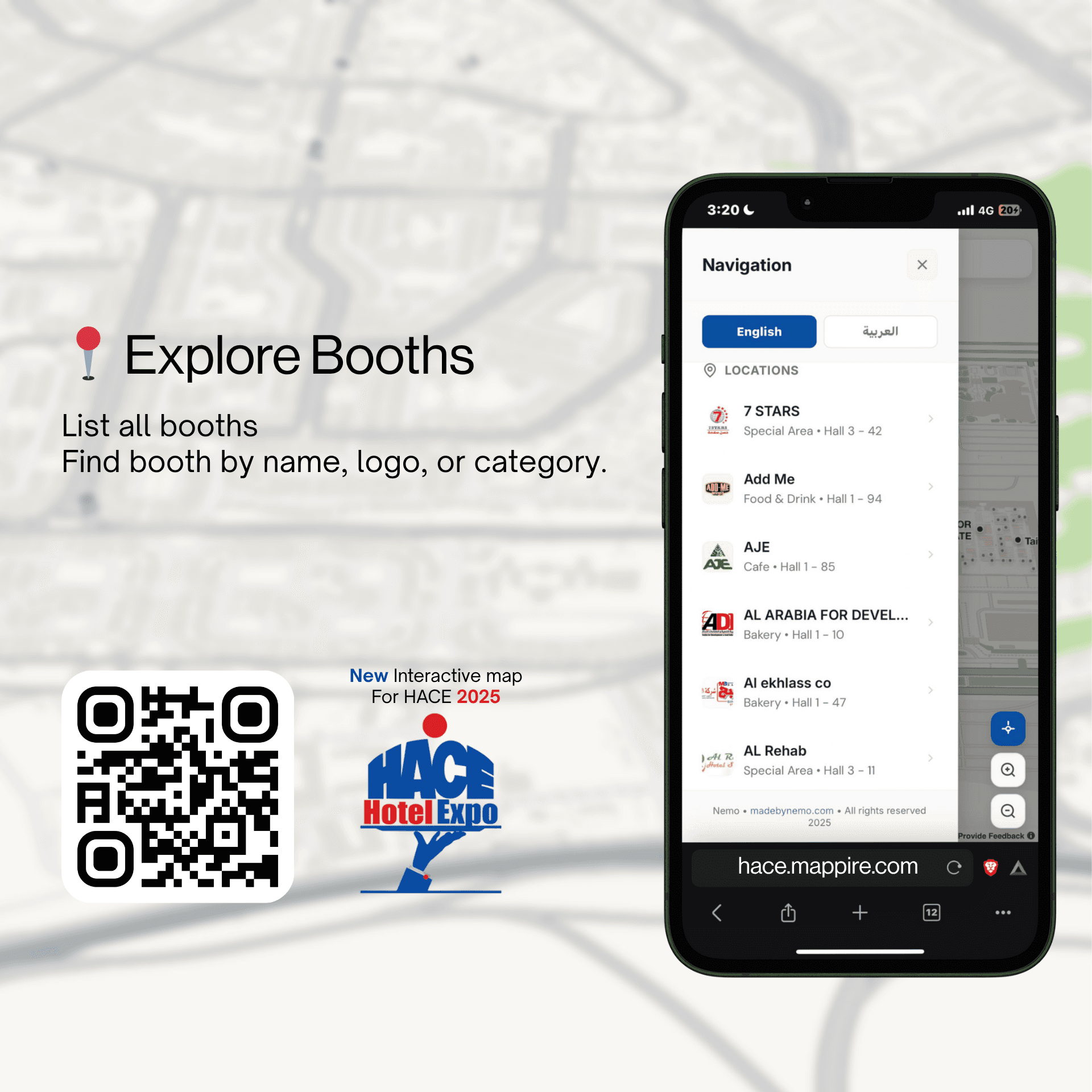 3D Expo Navigation Platform screenshot 2