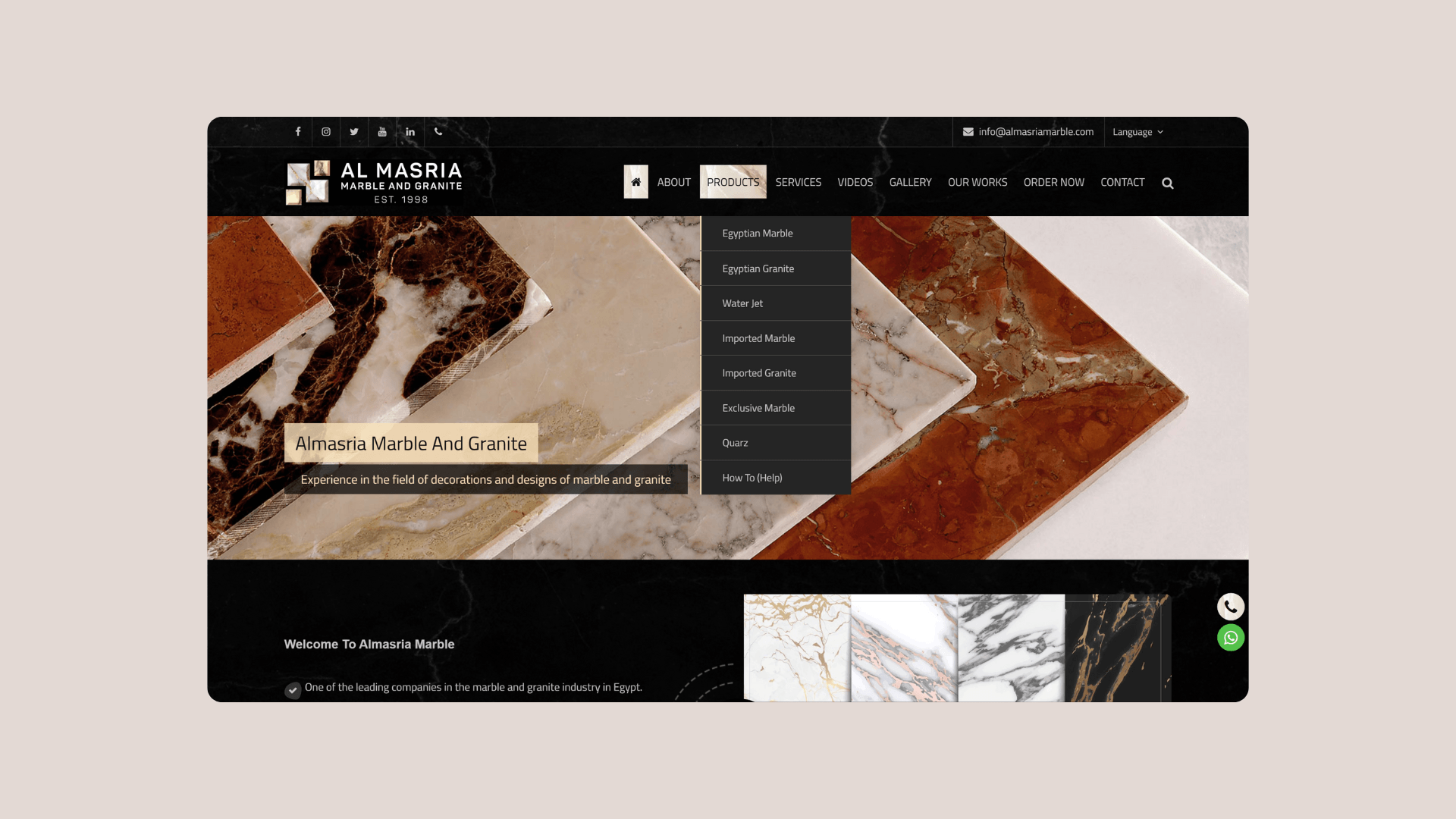 Egyptian Marble & Granite